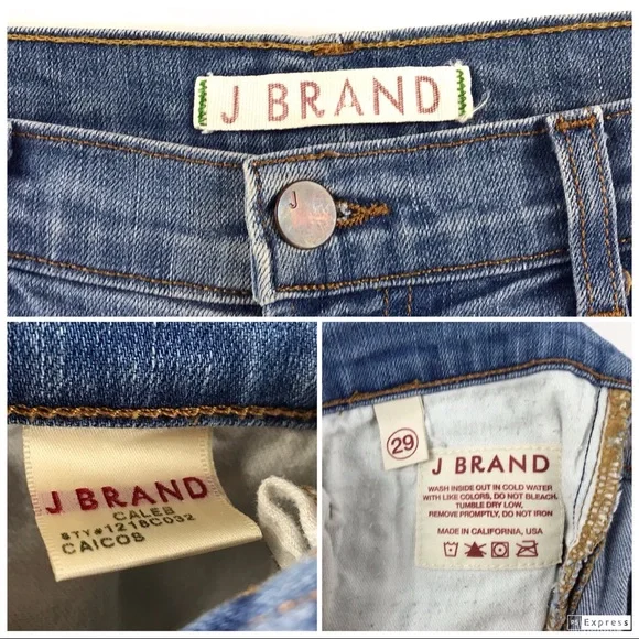 J Brand Caleb Boyfriend Jeans Size 29 - Picture 6 of 7